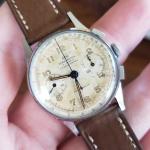 1950s Wakmann Vintage Pilot Chronograph Watch