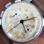 1950s Wakmann Vintage Pilot Chronograph Watch