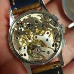 1950s Wakmann Vintage Pilot Chronograph Watch