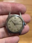 Vintage WWII Halgreen Military Watch with Incabloc