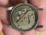 Vintage WWII Halgreen Military Watch with Incabloc