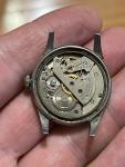 Vintage WWII Halgreen Military Watch with Incabloc