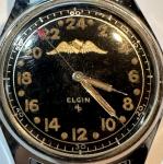 1951 Elgin AOPA Pilots 24-Hour Wristwatch