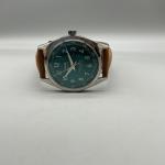 HMT Pilot Men's Watch Blue Dial Leather Strap