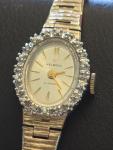 Vintage Helbros Ladies' Cocktail Watch with Diamonds