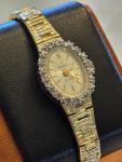Vintage Helbros Ladies' Cocktail Watch with Diamonds