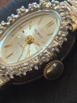 Vintage Helbros Ladies' Cocktail Watch with Diamonds