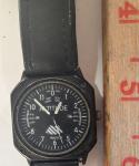 Vintage Trintec Pilot Watch 38mm Black Dial
