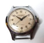 1940s Swiss Lathin Incabloc Military Wristwatch