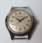 1940s Swiss Lathin Incabloc Military Wristwatch