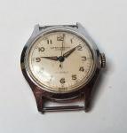 1940s Swiss Lathin Incabloc Military Wristwatch