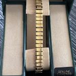 Gold Tone Vintage Helbros Oval Cocktail Watch for Ladies