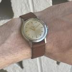 Vintage ETERNA MATIC 3000 Silver Dial Watch