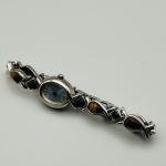 Avon Tigers Eye & Onyx Vintage Watch