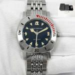 Nivada Grenchen Art Deco Depthmaster Black Watch