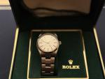 Rolex Oyster Perpetual 1002 Silver Dial Vintage Watch