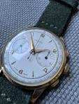 Zenith 38mm 18k Gold Chronograph Watch