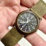 Timex Camper Men's 33mm Field Watch, Black Dial