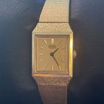 Seiko Vintage Ladies Watch Gold Tone Bracelet