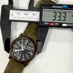 Timex Camper Men's 33mm Field Watch, Black Dial