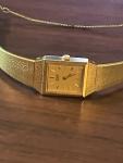 Seiko Vintage Ladies Watch Gold Tone Bracelet