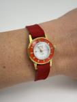 Red Piz Gloria Women's Vintage Cocktail Watch