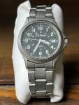 L.L. Bean Vintage Stainless Steel Field Watch 34mm