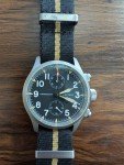 Baltany Pilot Chronograph Quartz Vintage Military Watch