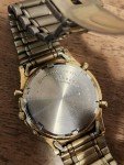 Men's Seiko World Timer Gold-tone Vintage Watch