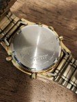 Men's Seiko World Timer Gold-tone Vintage Watch