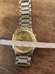 Men's Seiko World Timer Gold-tone Vintage Watch