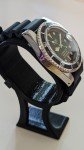 Vintage Diver Watch with Distressed Bezel - 39mm