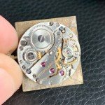 Warren Swiss 15 Jewels Art Deco Diamond Wristwatch