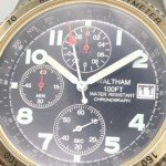 Vintage Waltham Men's Chronograph Watch - Gold & Silver