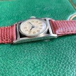 La Marne Swiss Art Deco 14K Gold Watch