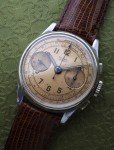 Vintage 1940s Gloria Swiss Chronograph Watch