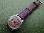 Vintage 1940s Gloria Swiss Chronograph Watch