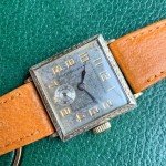 Milos Art Deco Gold Filled Vintage Wristwatch