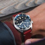 Spinnaker Bradner Automatic Dive Watch - Ink Black