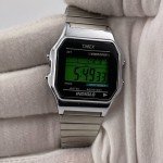 Vintage Timex Digital Chronograph Alarm Watch 34mm