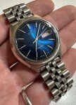 Vintage Seiko 0903-7009 Super Quartz Blue Dial