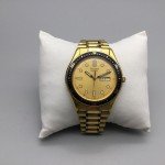 Vintage Pulsar Gold Dive Watch for Men 37mm