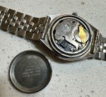 Vintage Seiko 0903-7009 Super Quartz Blue Dial