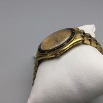 Vintage Pulsar Gold Dive Watch for Men 37mm