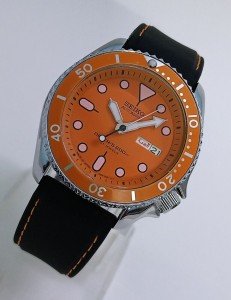 Restored Vintage Seiko Diver's Automatic Watch
