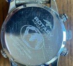 Rotary Aquaspeed Pilot Chronograph Vintage Watch