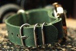 Pobeda Vintage Pilot Men's Mechanical Watch - Green Band