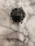 Vintage Black Dive Watch for Repair