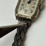 Vintage Abra Art Deco 14k Gold Watch with Band