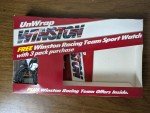 Vintage Winston Racing Team Digital Wristwatch
